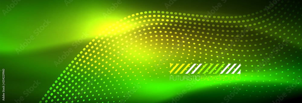 Obraz premium Motion vector illustration. Network digital concept. Abstract futuristic backdrop. Abstract pattern. Big data visualization. Background abstract technology communication data science.