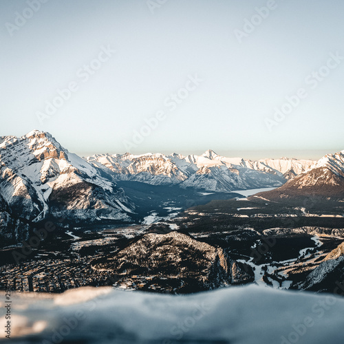 View of Banff from Sulphur Mountain