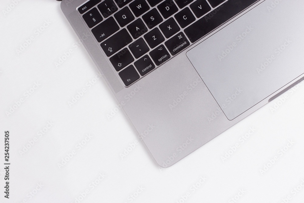 Rotated Grey Laptop Rotated Grey Laptop