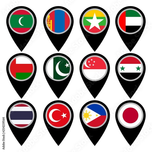 Free Download Indexes with state flags for online maps 4 - GFXLoad