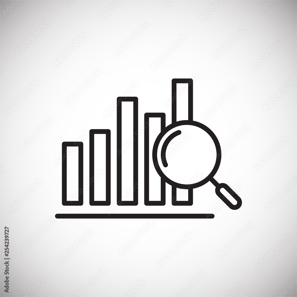 Graph line icon on background for graphic and web design. Simple vector sign. Internet concept symbol for website button or mobile app. Graph line icon on background for graphic and web design. Simple vector sign. Internet concept symbol for website button or mobile app.