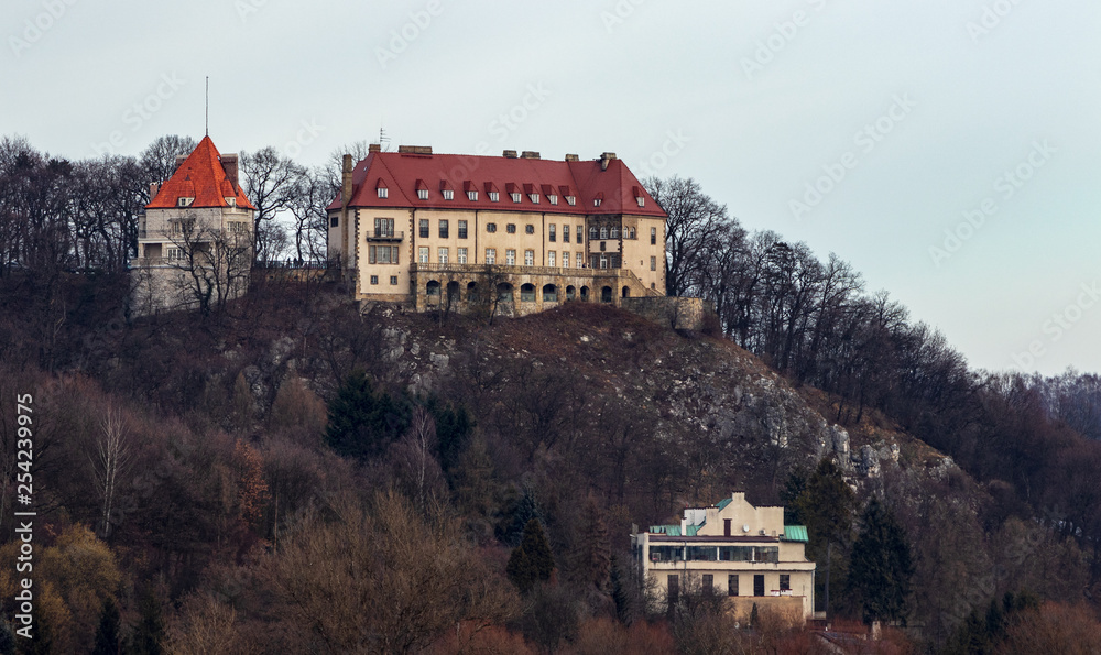 Castle in Przegorzaly, Krakow, Poland