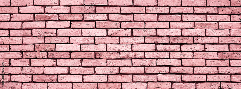 Coral Brick wall texture close up. Coral Brick wall texture close up.