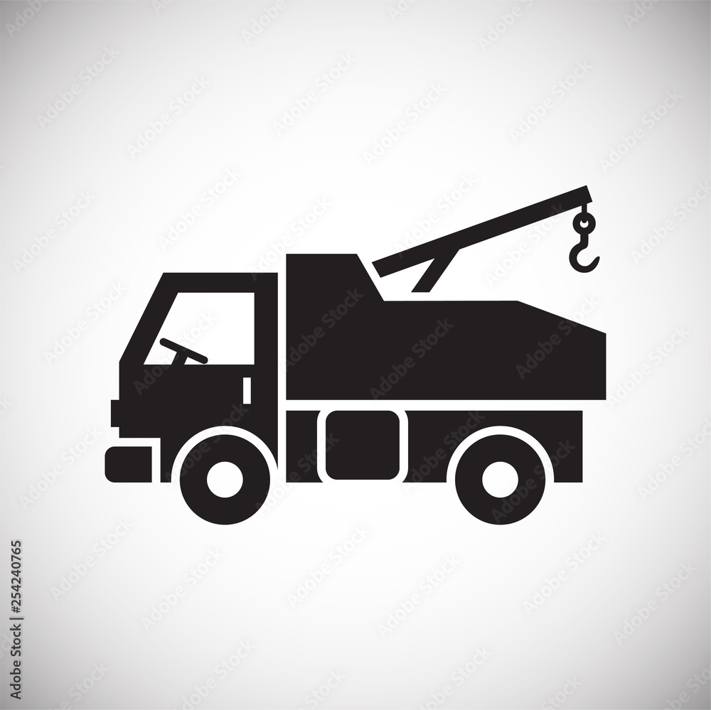 Truck icon on background for graphic and web design. Simple vector sign. Internet concept symbol for website button or mobile app. Truck icon on background for graphic and web design. Simple vector sign. Internet concept symbol for website button or mobile app.