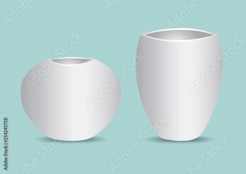 vase vector illustration, 3d product vector design, Home decoration, web icon, sign