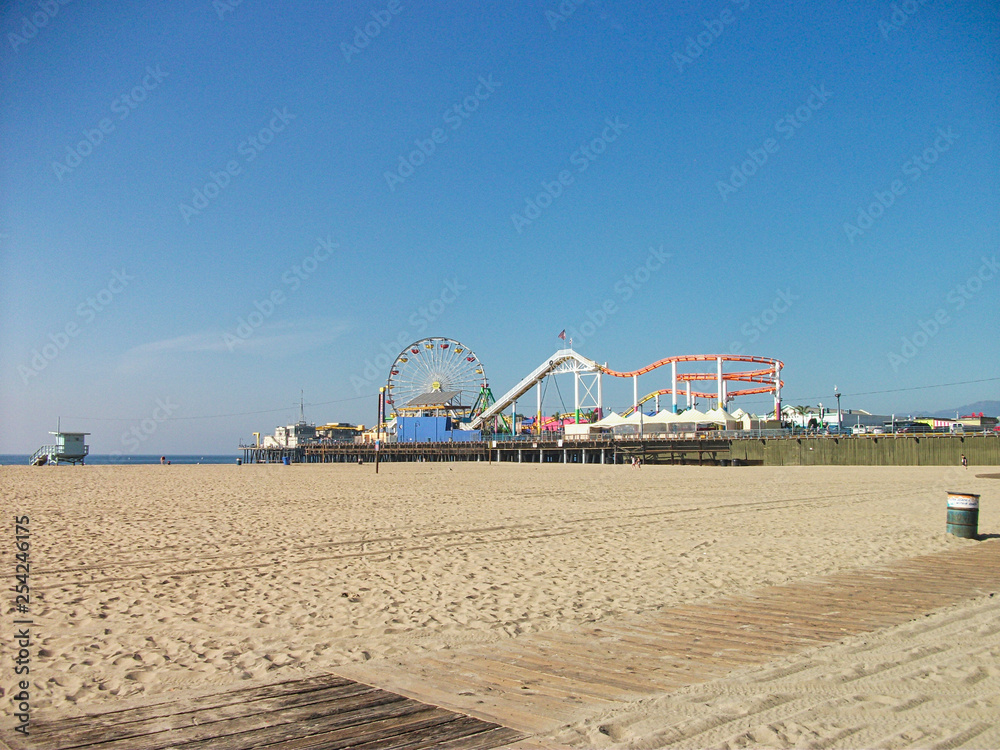 Fototapeta premium the fun park in miami beach
