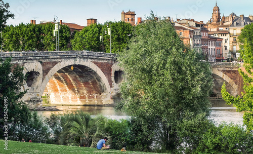 Foto Toulouse,Prairie des Filtres,looking towards Pont Neuf.