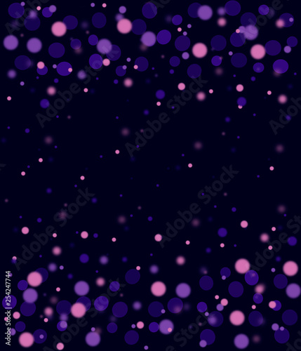 purple blue red bokeh abstraction for background and design solutions