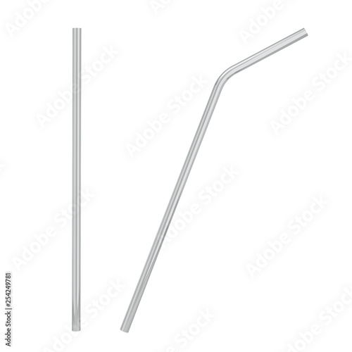 Metal straw to use instead of plastic one