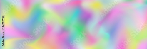 horizontal abstract pastel holographic texture design for pattern and background