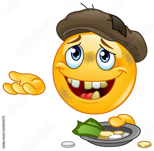 homeless emoticon