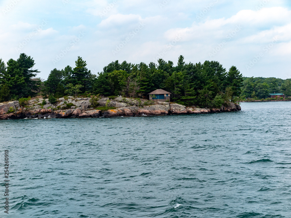 Thousand Islands near Kingston Ontario