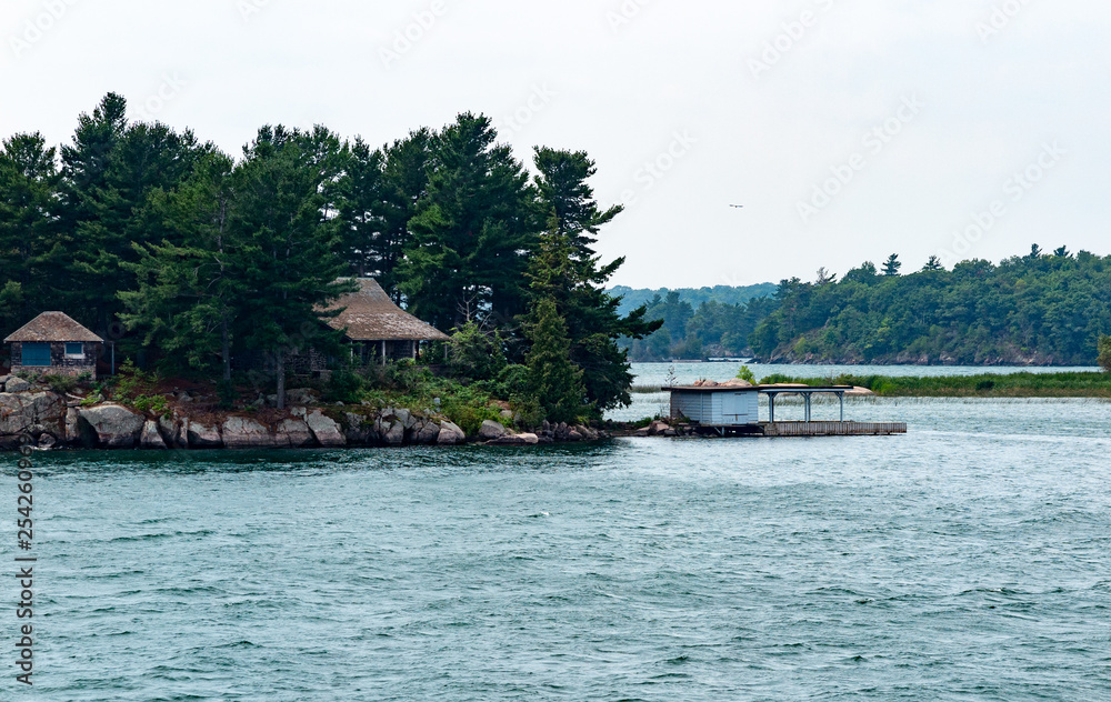 Thousand Islands near Kingston Ontario