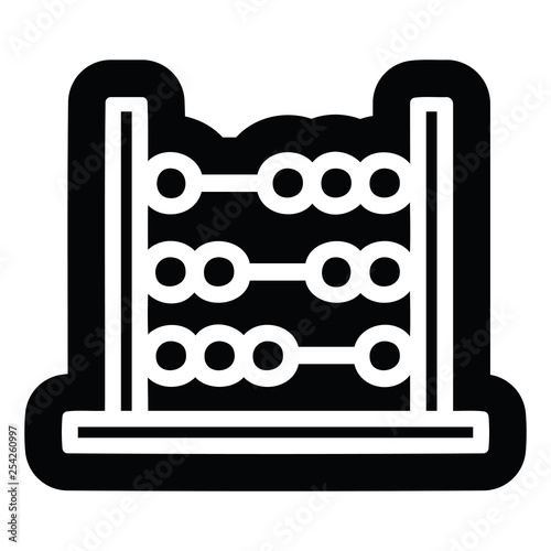 traditional abacus icon