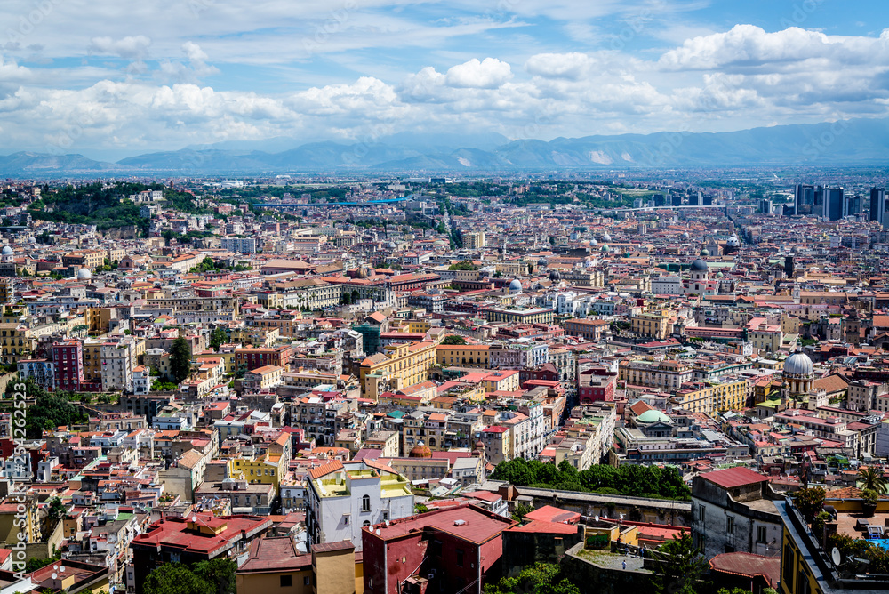 Cityscape, Naples, Italy
