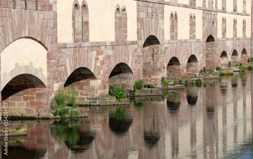 old dam "Barrage Vauban" in Strasbourg - France