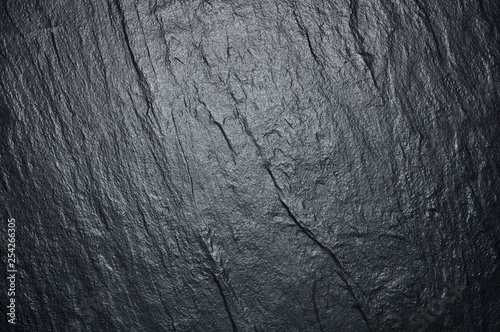 Rough black stone texture