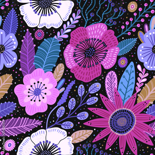 Seamless floral pattern 
