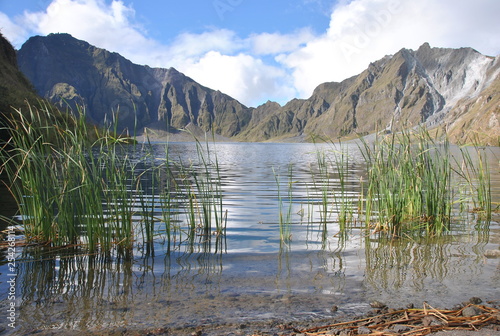 Cratère d'un volcan