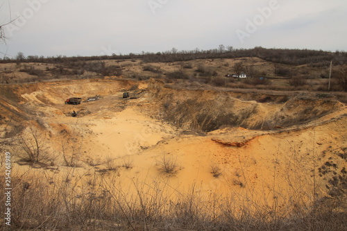 sand quarry