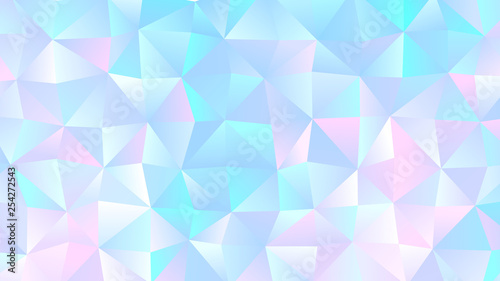 Colorful Pastel Bright Low Poly BG Design