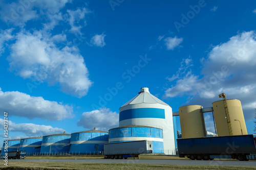 Sugar factory. Processing of beet and cane into sugar.