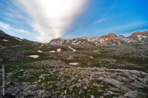 Berglandschaft von Kučke planine in Montenegro photo