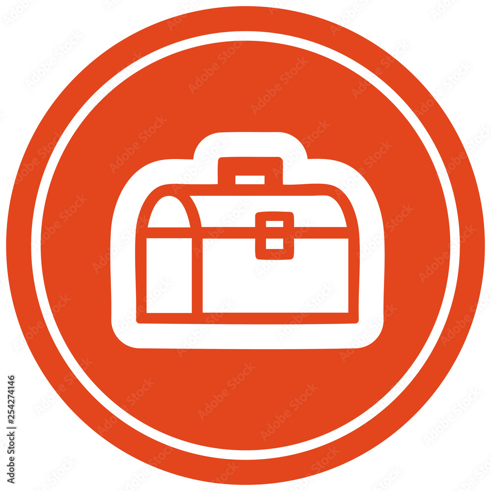 tool box circular icon