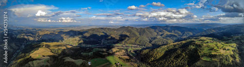 Landscape panorama from drone © RobertGabriel