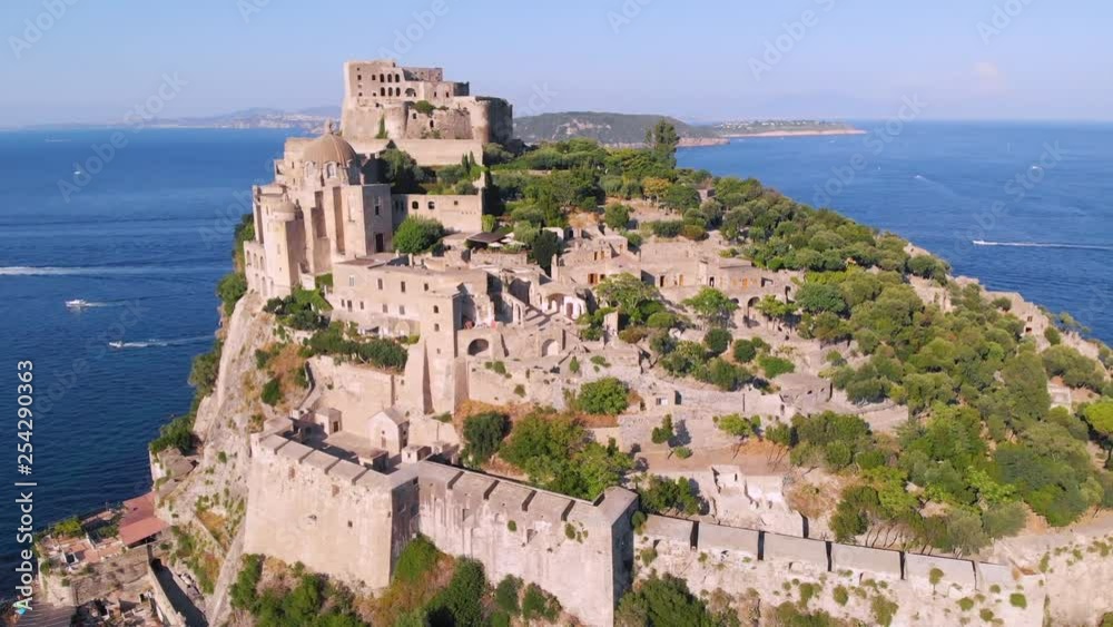 Medieval European castle. Medieval European castle.