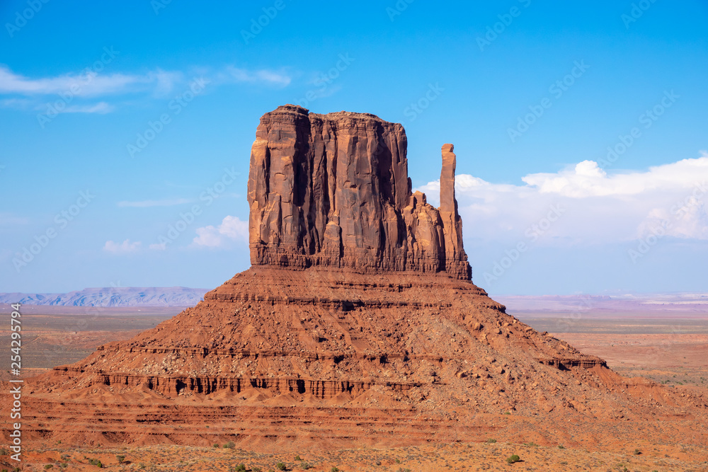 West Mitten Butte at Monument Valley, AZ West Mitten Butte at Monument Valley, AZ