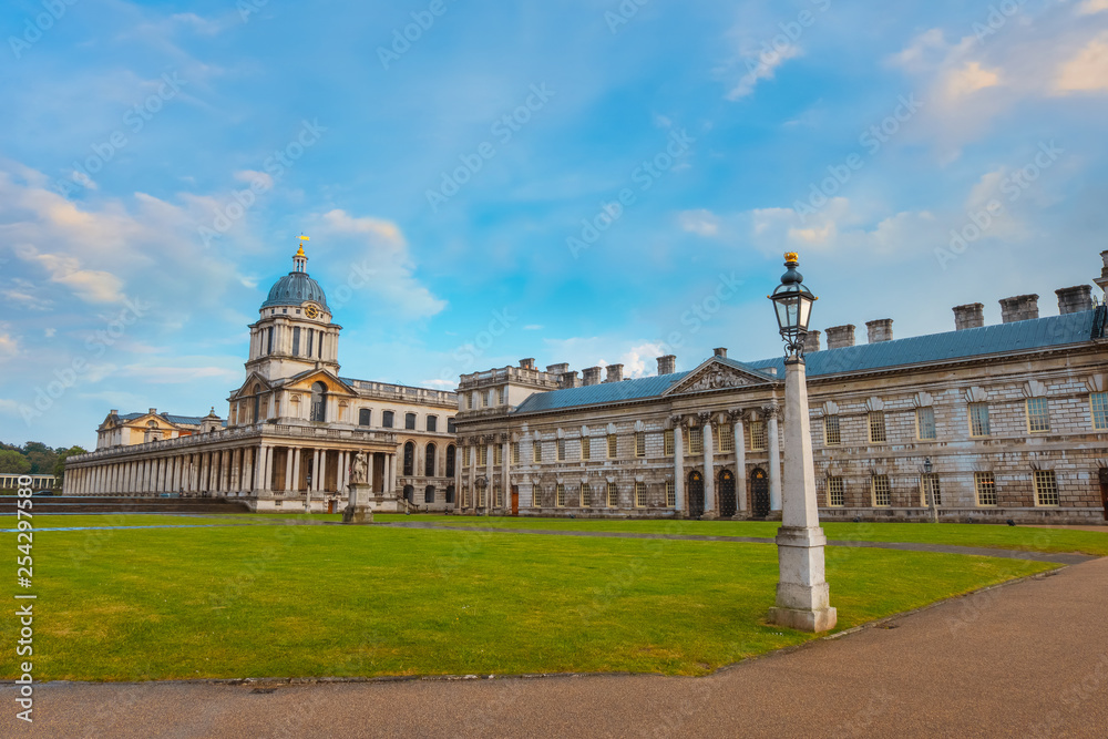 The Old Royal Naval College in London, UK