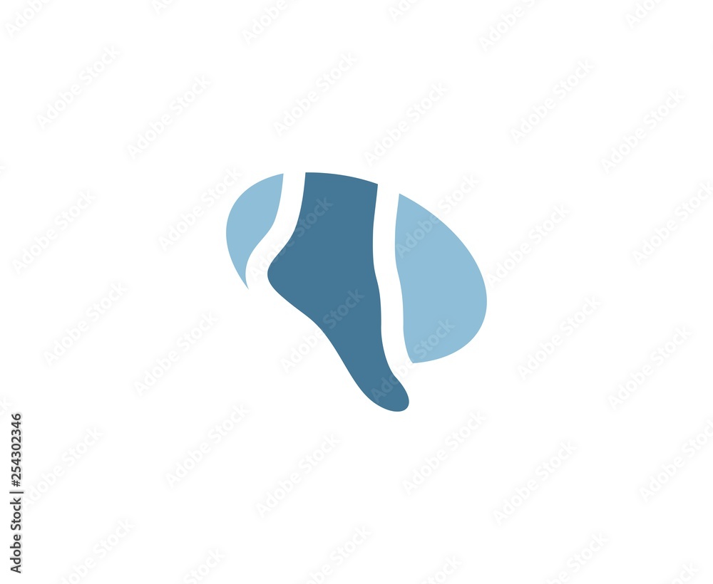 Foot logo