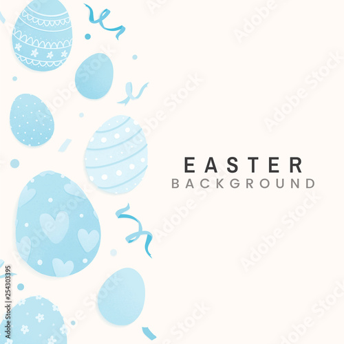 Happy Easter card design