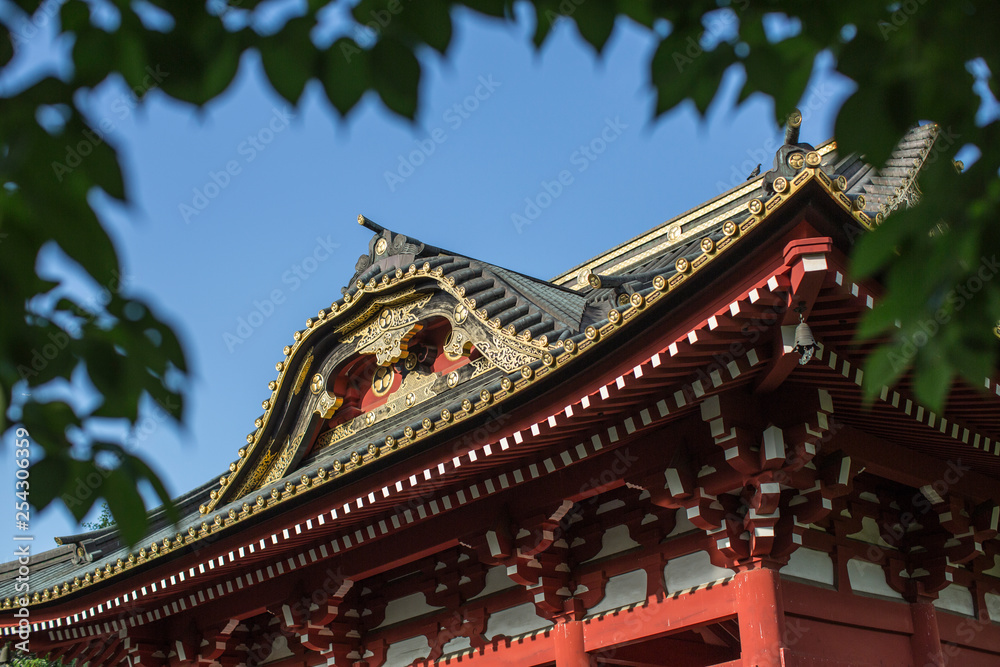 Naklejka premium Temple