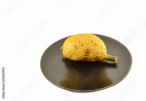 Honeycomb beehive honey swarm nest isolated on white background