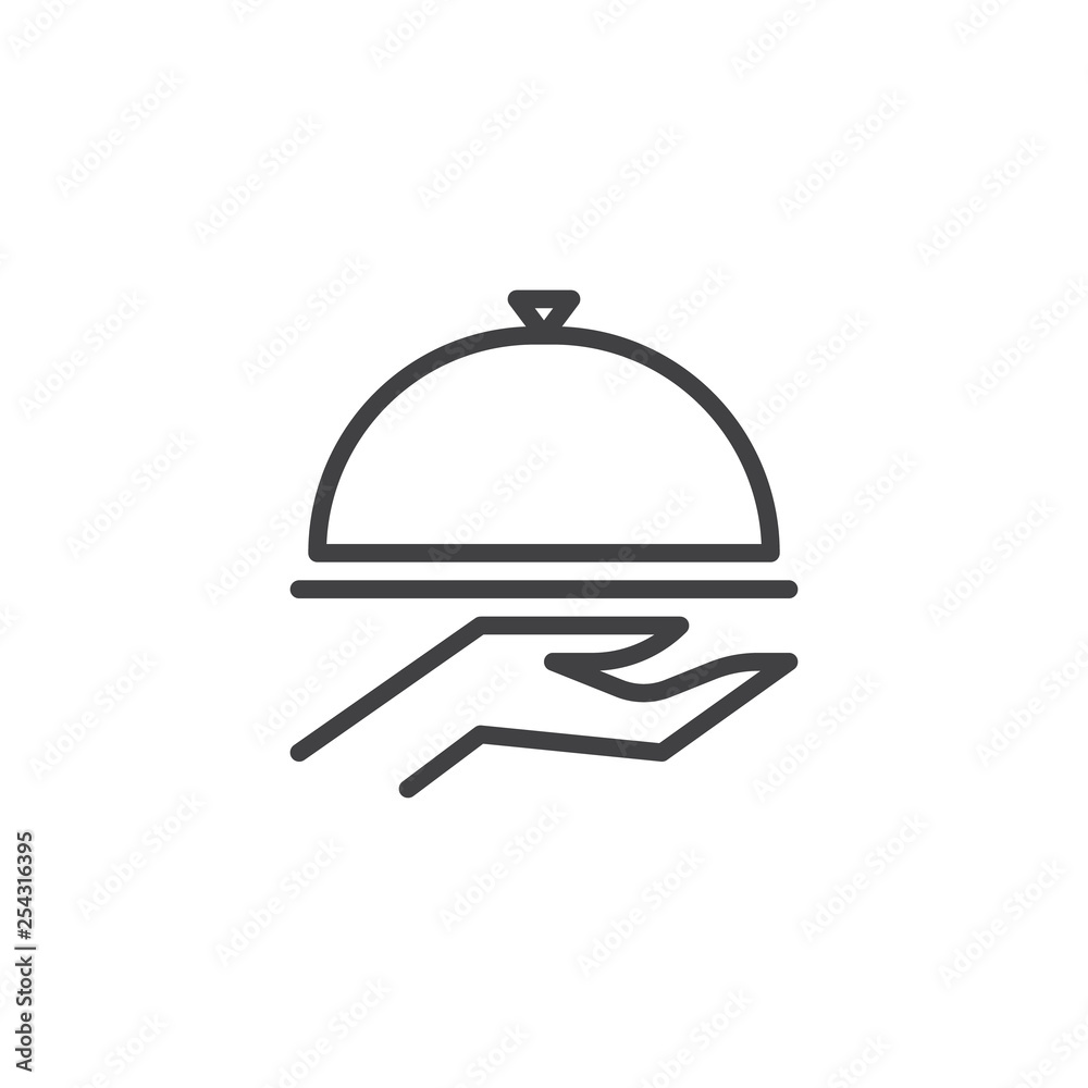 One single line drawing of chef man character for restaurant logo graphic  illustration. Food cafe mascot badge concept. Modern continuous line draw  design five star restaurant hotel logotype 24108321 PNG