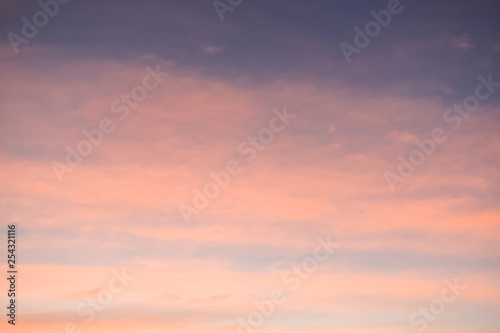 Fototapeta Naklejka Na Ścianę i Meble -  colorful cloud above twilight sky
