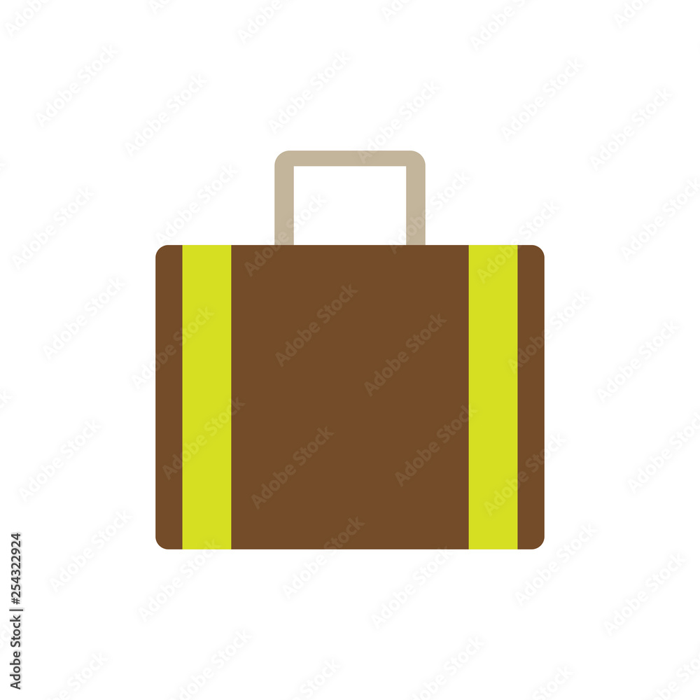 Suitcase vector icon