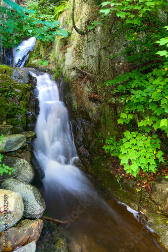 Sharon  Connecticut  USA A waterfall on the Pine Swamp Brook along Rte 7.