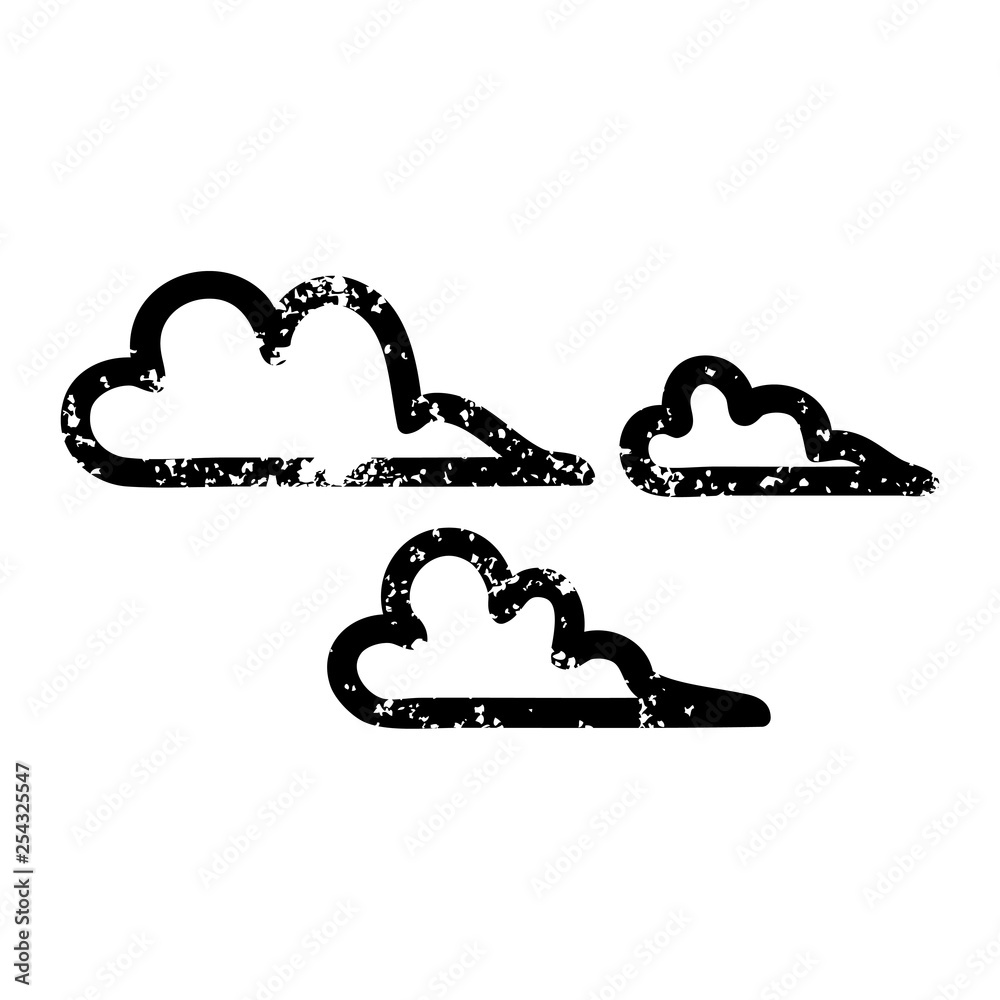 Obraz premium weather cloud icon
