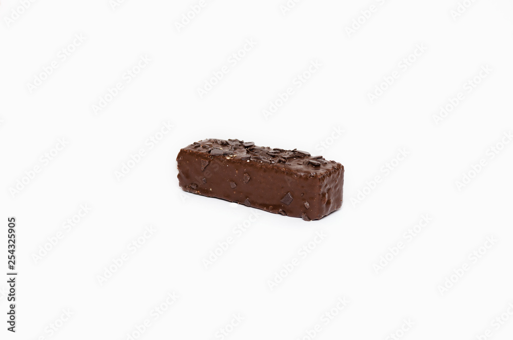 isolated image of chocolate candy on a white background isolated image of chocolate candy on a white background