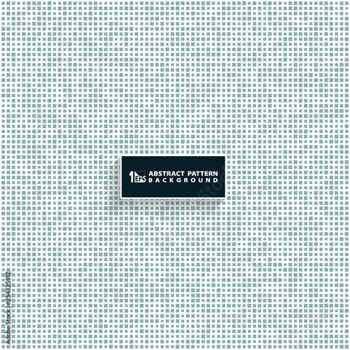 Abstract green square pattern of technology texture random size background. You can use for modern data analysis size print, ad, poster, artwork.