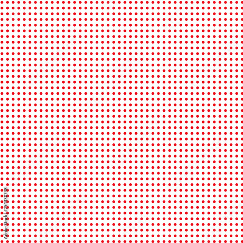  Red dots on white background 