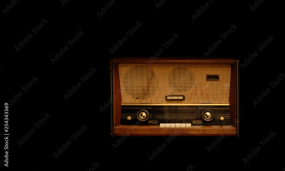 Obraz premium old radio