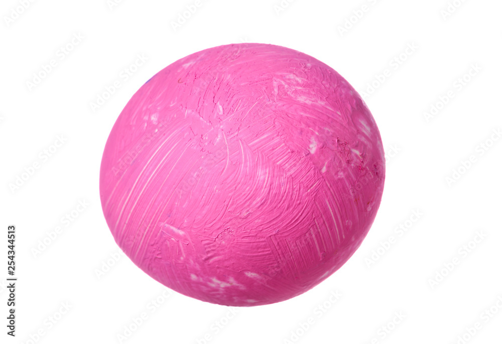 Colorful Easter Egg isolated on white Colorful Easter Egg isolated on white