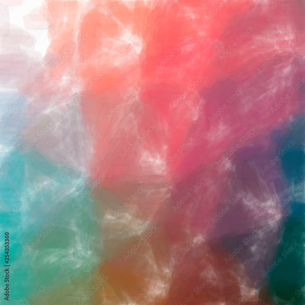 Illustration of abstract Red, Blue, Brown And Black Watercolor With Low Coverage Square background. Illustration of abstract Red, Blue, Brown And Black Watercolor With Low Coverage Square background.