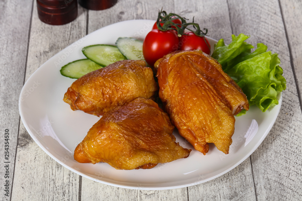 Smoked Chicken hip