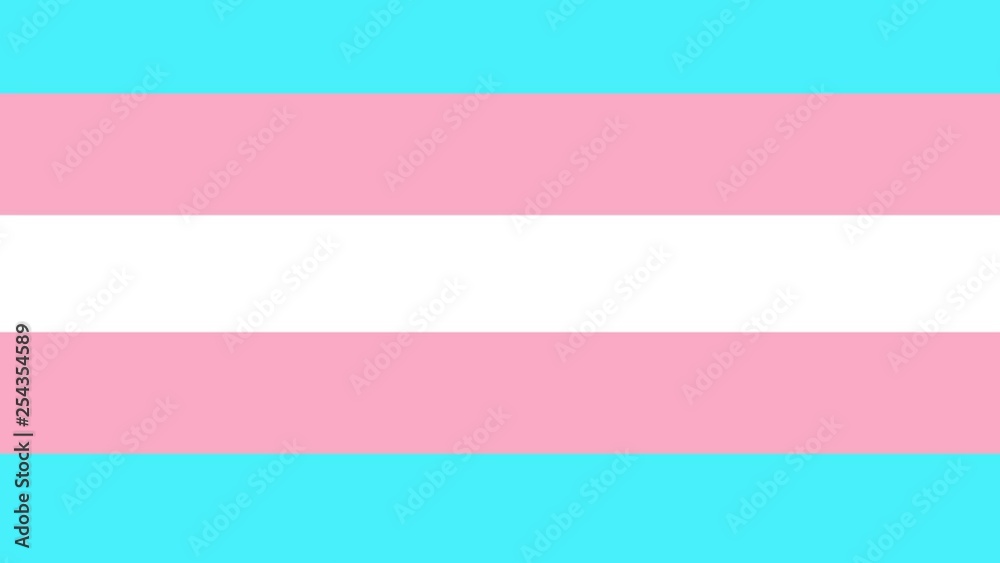 Transgender Flag 2D Animation Transgender Flag 2D Animation