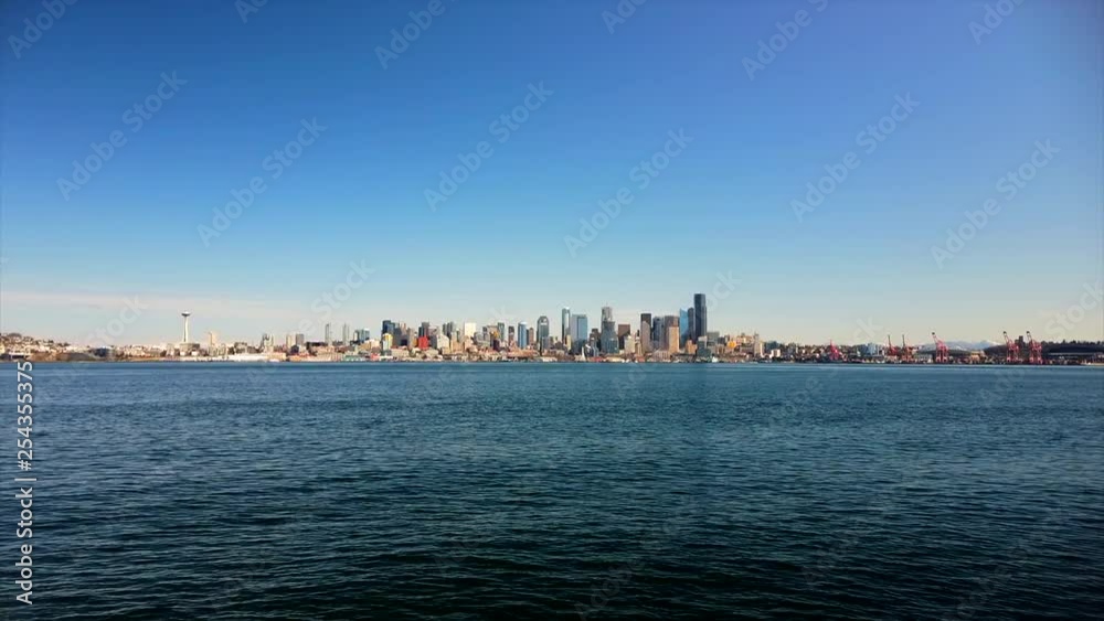 Seattle Skyline taken at Alkai Beach Seattle Skyline taken at Alkai Beach